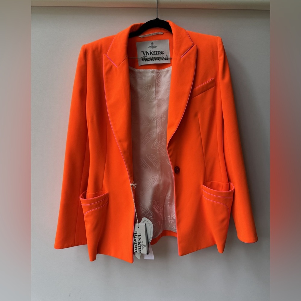 Vivienne Westwood Multiple-pocket single-breasted blazer